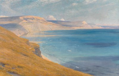 Mare e sole, Lyme Regis, 1919 da Frank Dicksee